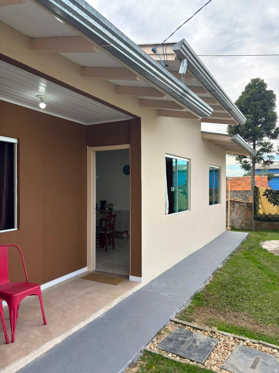 Property building, Patio