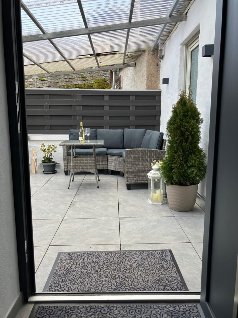Day, Balcony/Terrace, Seating area