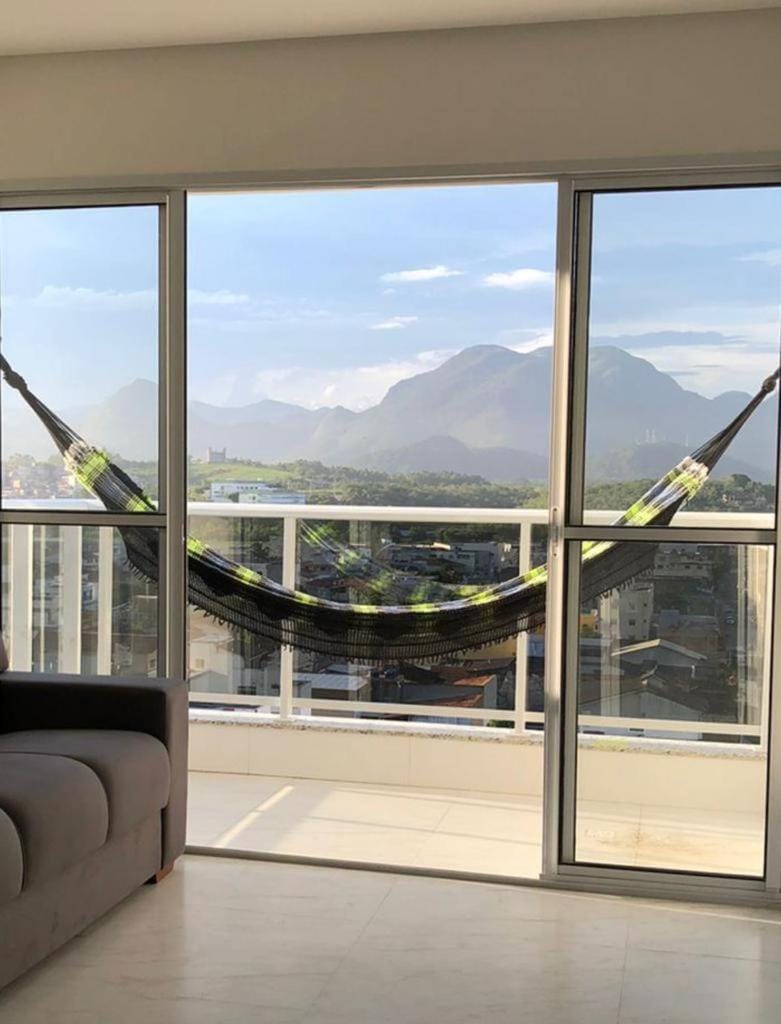 Day, Natural landscape, View (from property/room), Balcony/Terrace, Living room, Seating area, Mountain view
