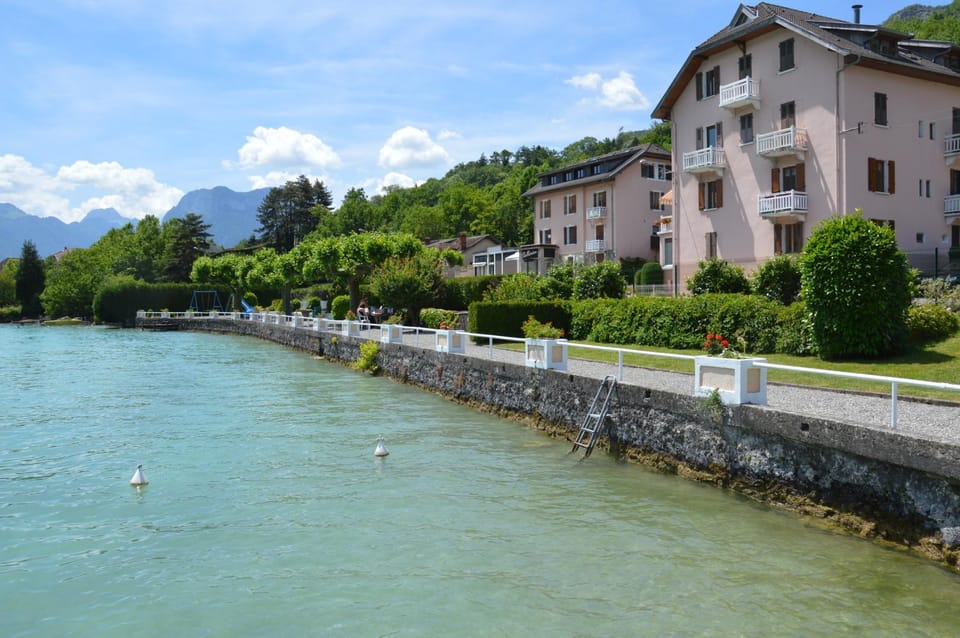 Property building, Beach, Lake view
