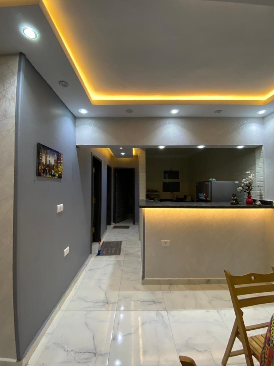 Cozy king bed in 6 of October city Apartment in Egypt