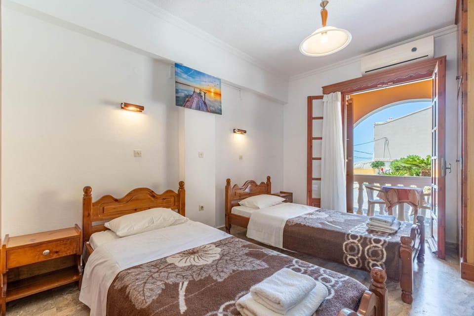 Property building, Living room, Bedroom