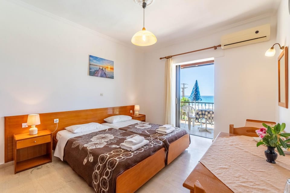 Property building, Living room, Bedroom