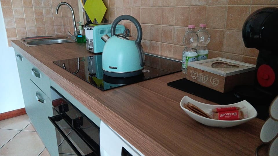 Coffee/tea facilities, Kitchen or kitchenette, minibar, stove, toaster