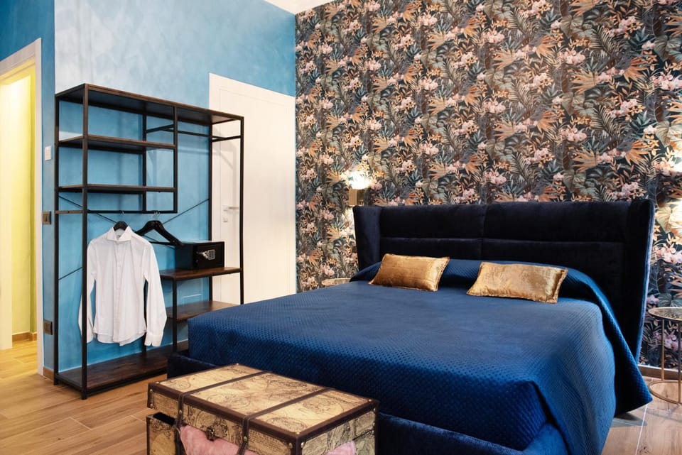 Bed, Photo of the whole room, Bedroom, wardrobe