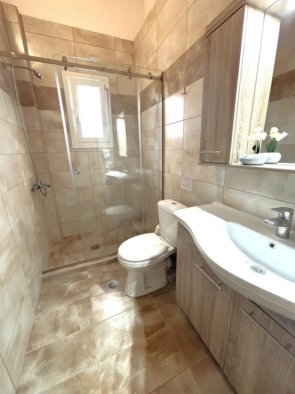 Shower, Toilet, Bathroom, towels