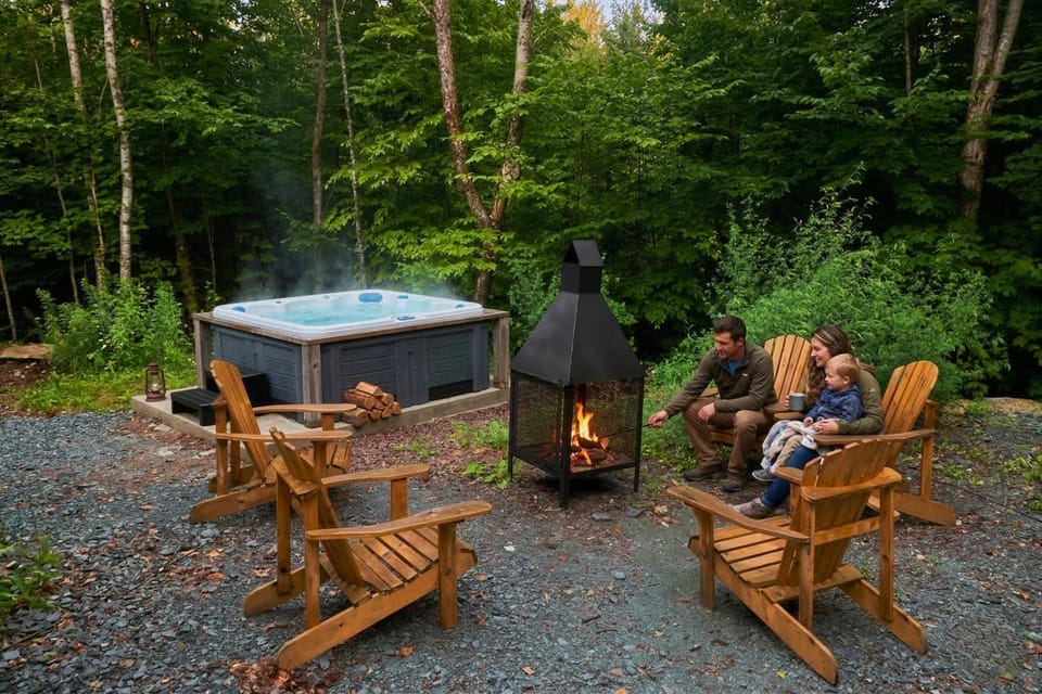 Mini Chalet Assinie Spa Privé, Nature & Golf Chalet in Ontario