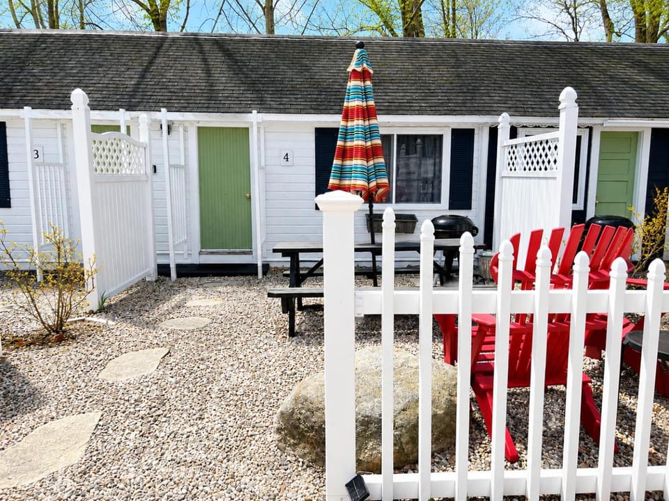 Property building, Patio
