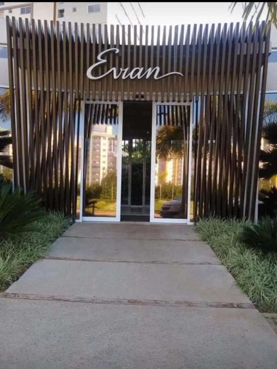 Property building, Facade/entrance, Property logo or sign, Lobby or reception