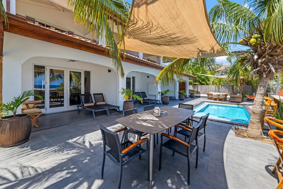 Patio, Day, Balcony/Terrace, Pool view, Swimming pool, sunbed