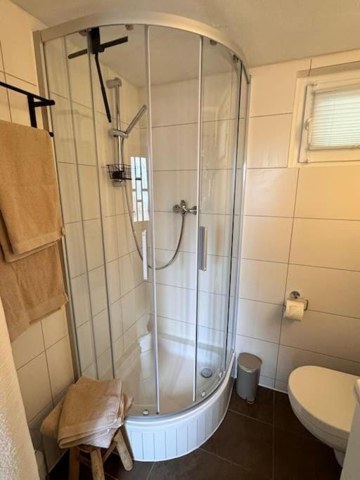 Shower, Bathroom, towels