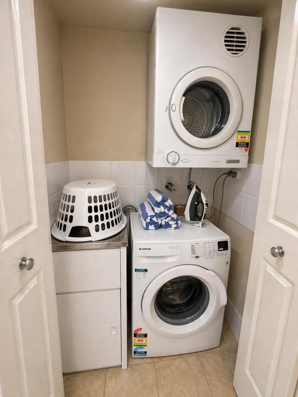 washing machine, dryer