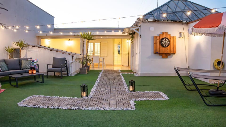 Patio, Garden, Garden view