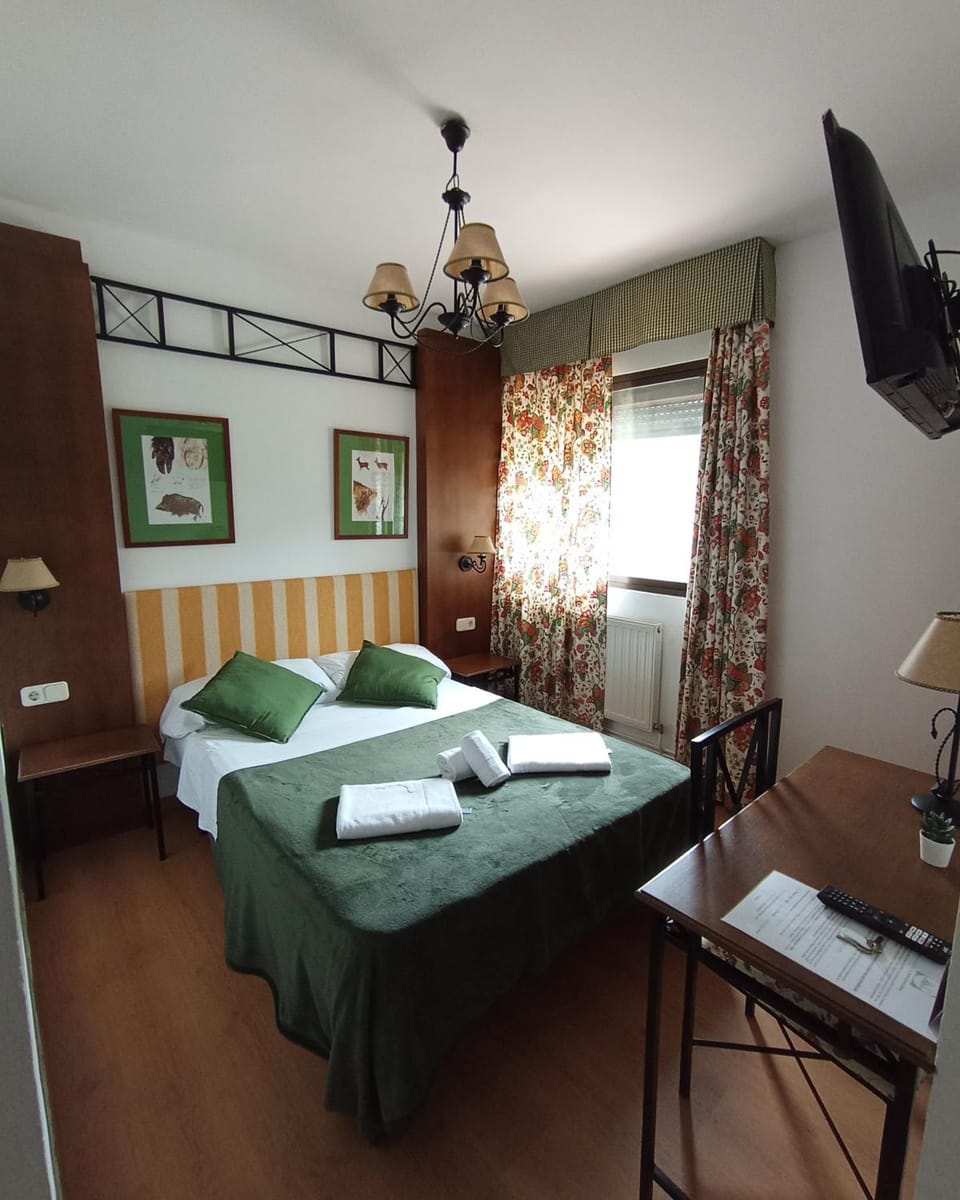 Bed, TV and multimedia, Photo of the whole room, Bedroom, towels