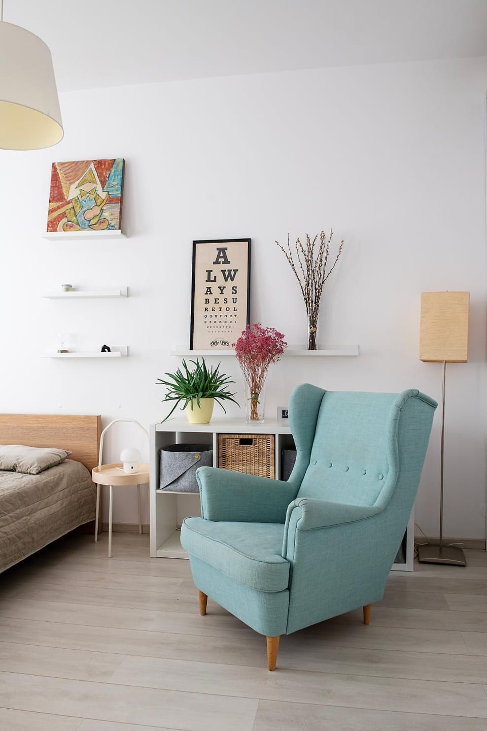 Seating area, Bedroom