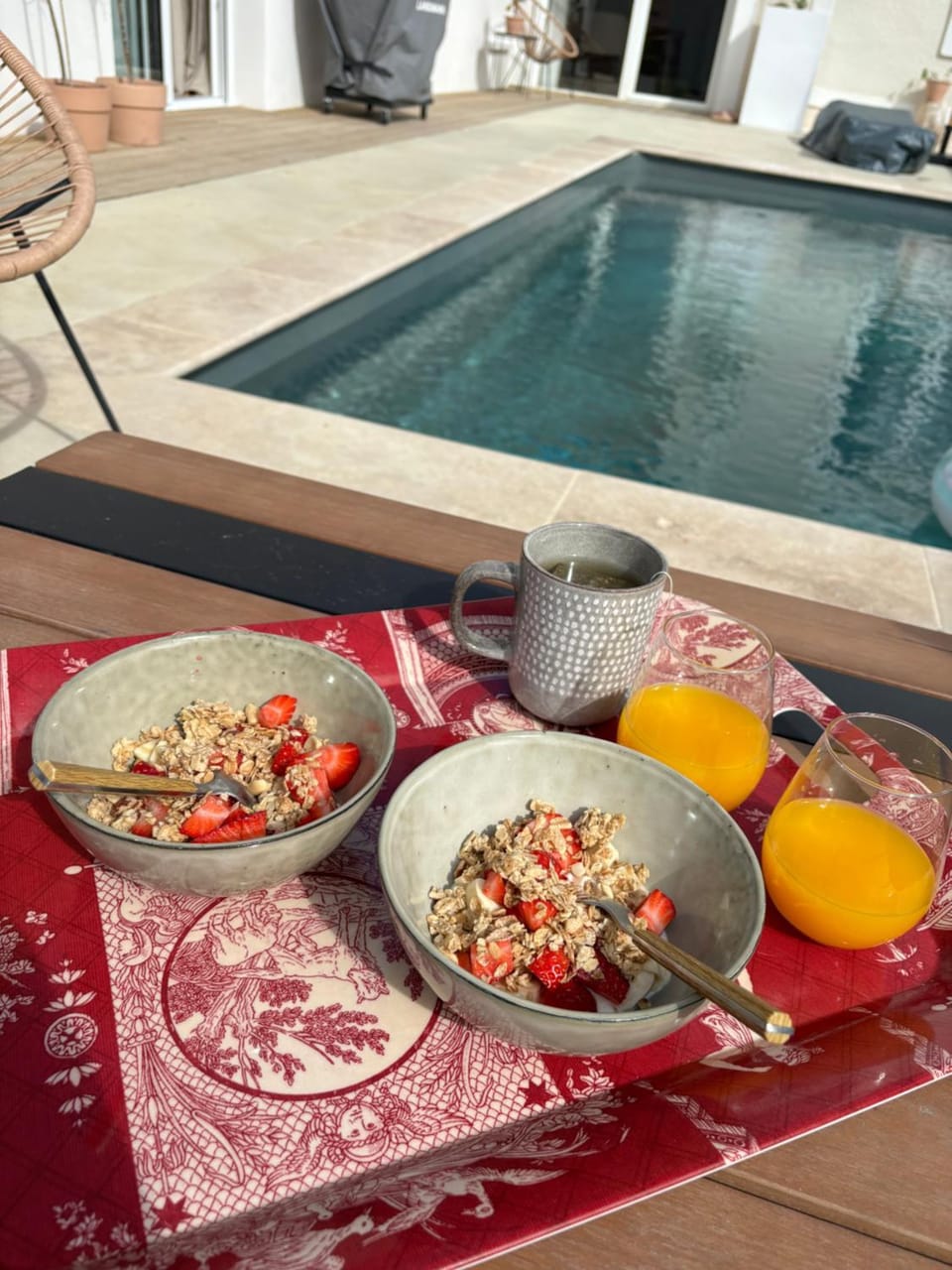 Food and drinks, Food, Pool view, Swimming pool, Breakfast, Continental breakfast, Lunch, Dinner, Drinks