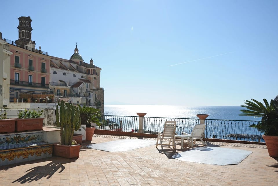 Natural landscape, View (from property/room), Balcony/Terrace, Balcony/Terrace, Sea view