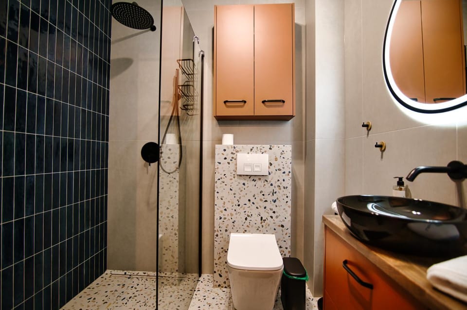 Shower, Toilet, Bathroom, towels
