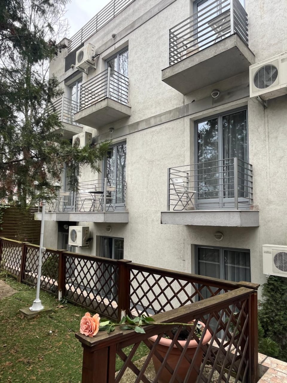 Property building, Garden, Garden view