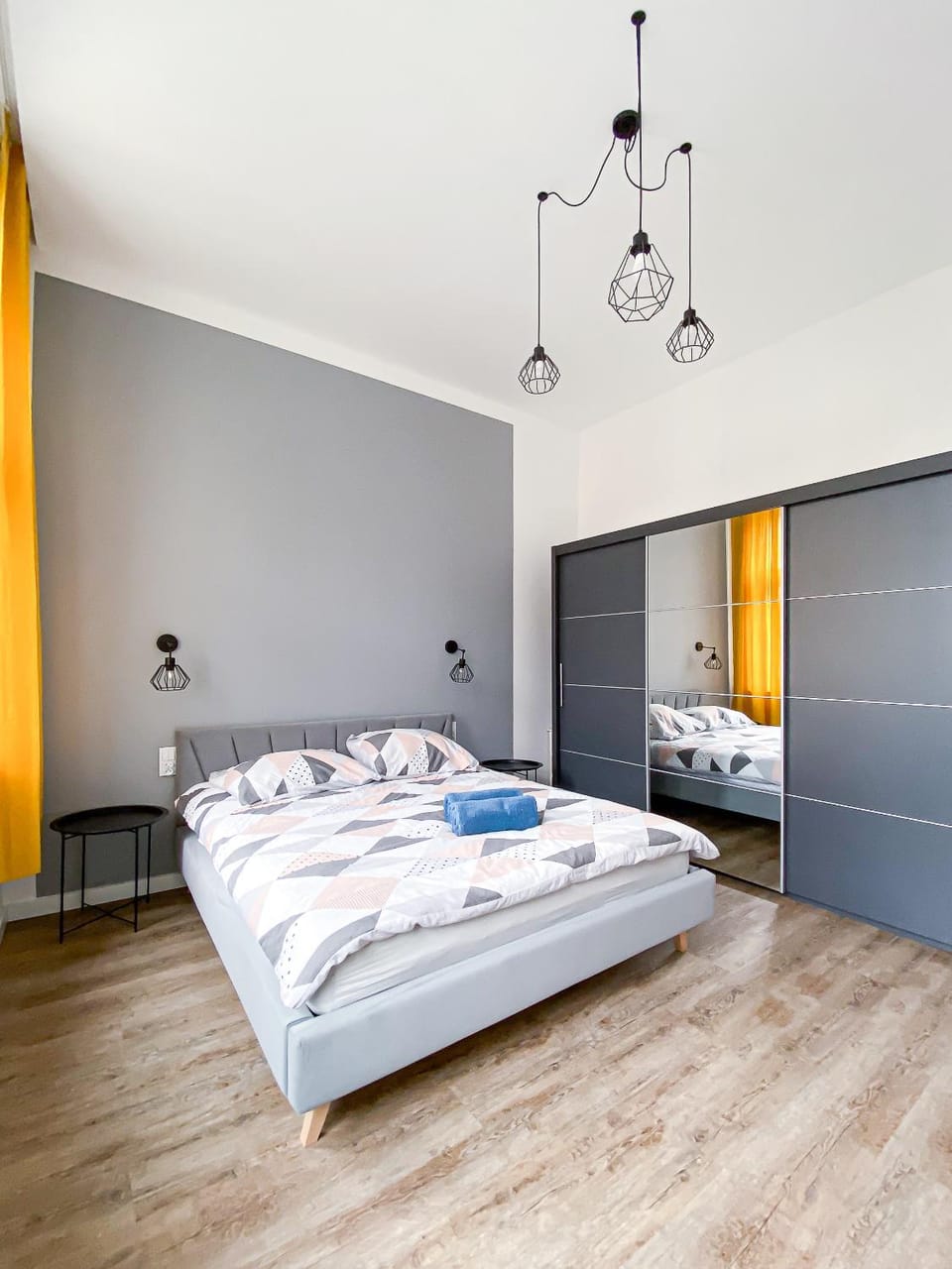 Bed, Bedroom, wardrobe