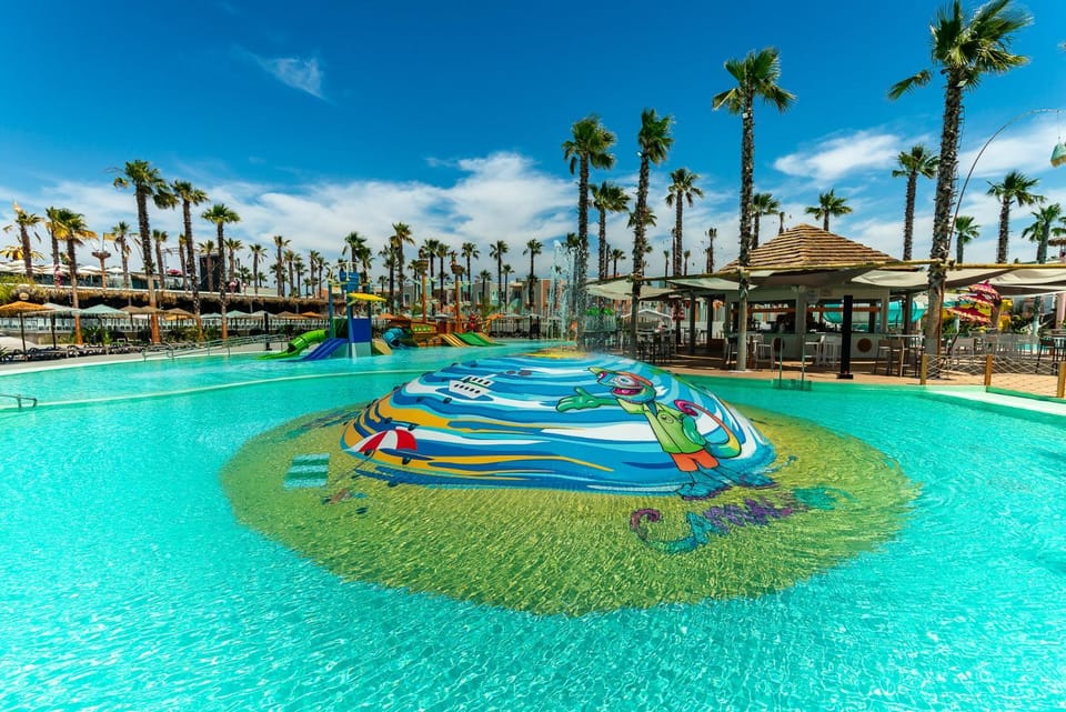 Day, Aqua park, Pool view, Swimming pool