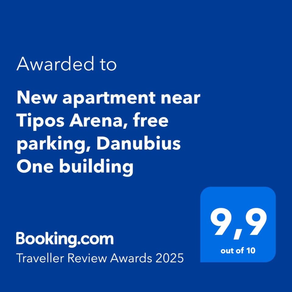 New apartment near Tipos Arena, free parking, Danubius One building Apartment in Bratislava