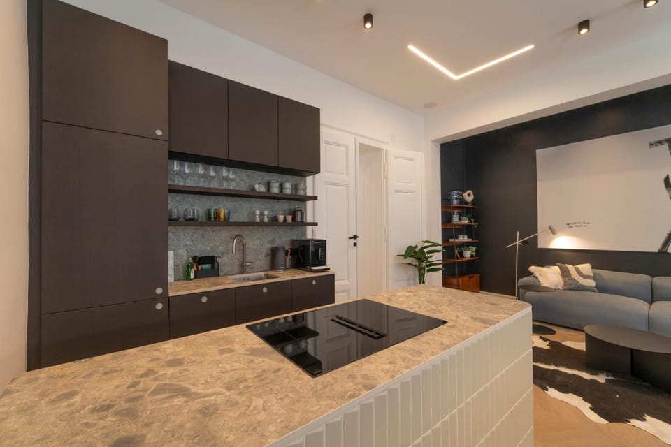 Kitchen or kitchenette, kitchen