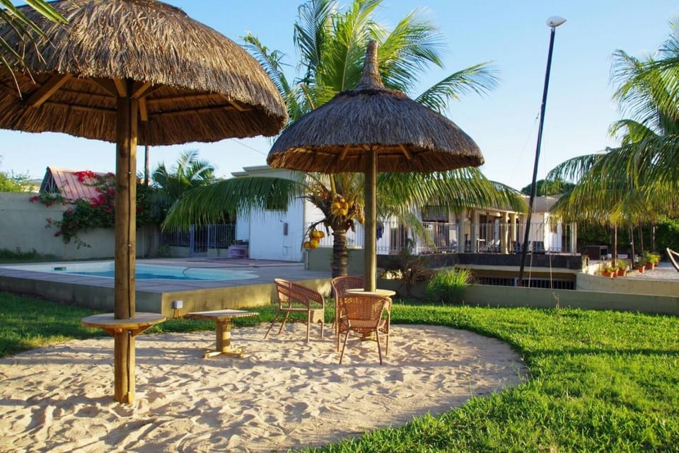 Natural landscape, Garden, Pool view, Swimming pool