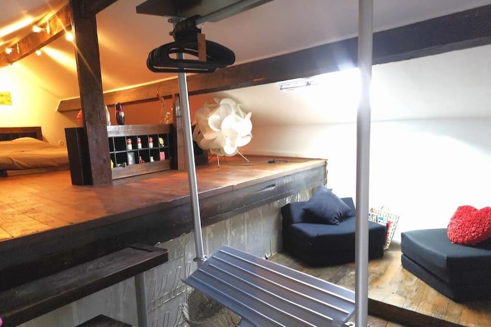 Atelier d’artiste proche Paris Gare nord/Stade de FR/CDG Apartment in Île-de-France