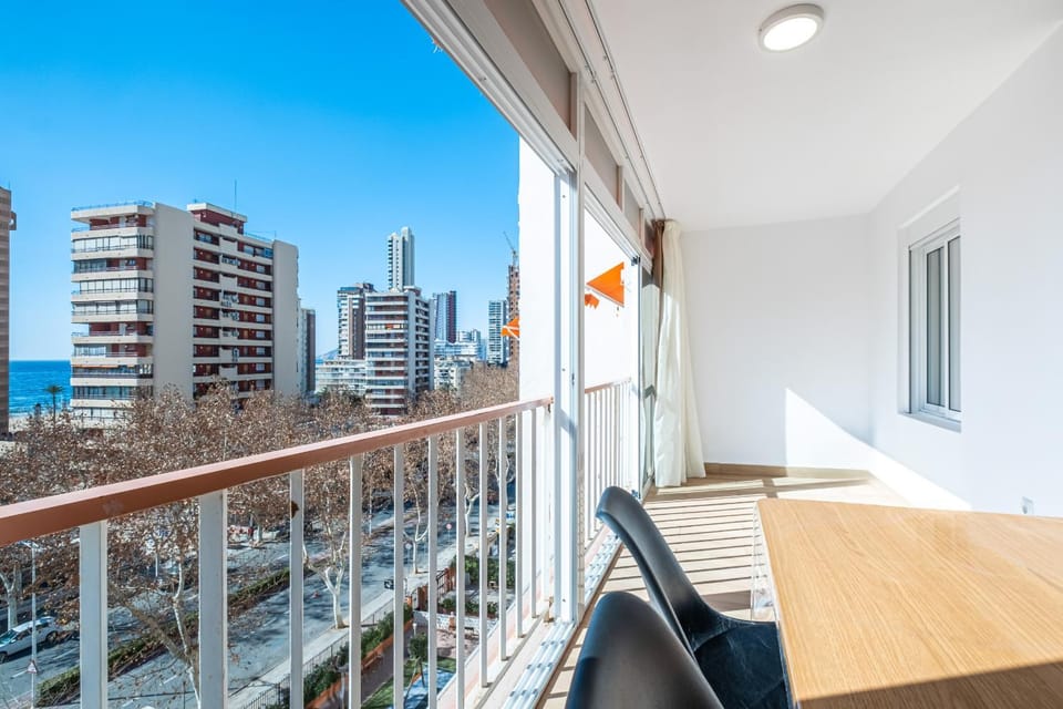 Day, View (from property/room), Balcony/Terrace, City view, Sea view
