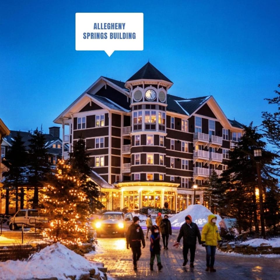 AS 339 Pool-View Balcony Ski-InOut 5-Star Rated Sleeps 5 Apartment in Snowshoe