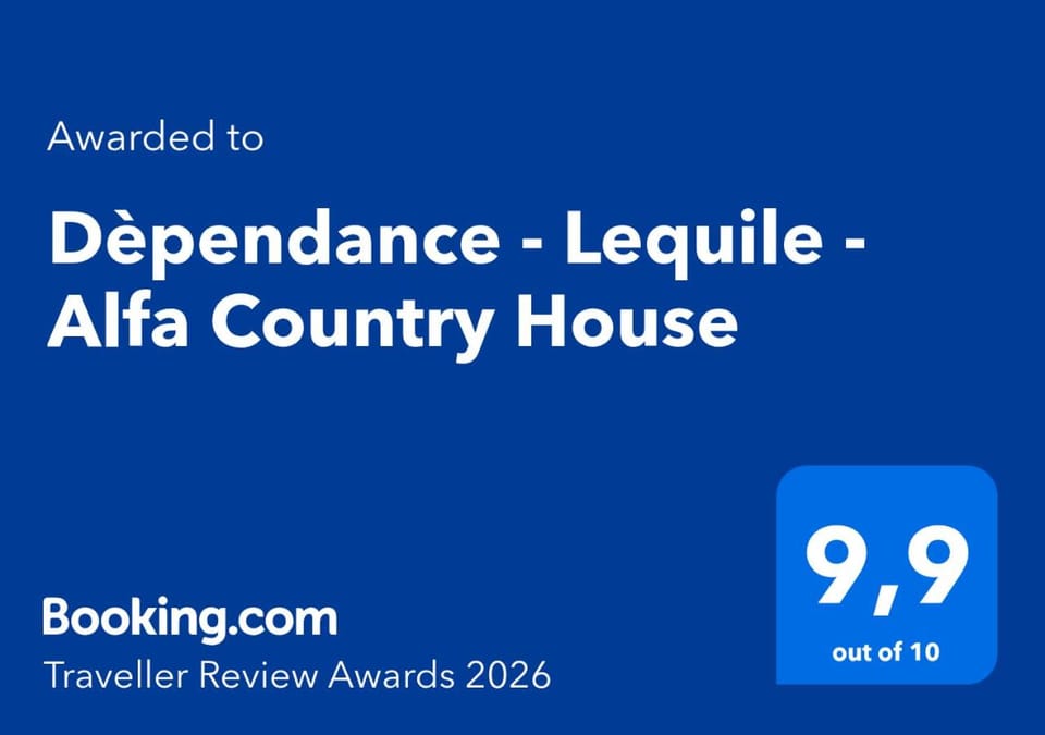 Dèpendance - Lequile - Alfa Country House Apartment in Apulia