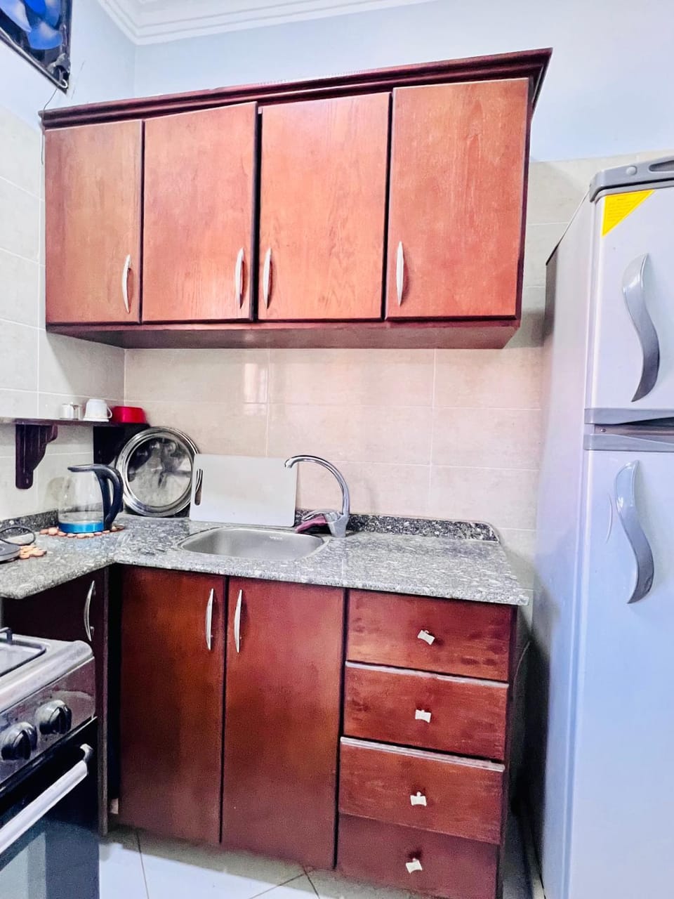 Kitchen or kitchenette, dishwasher, minibar, oven, pet friendly, stove, toaster