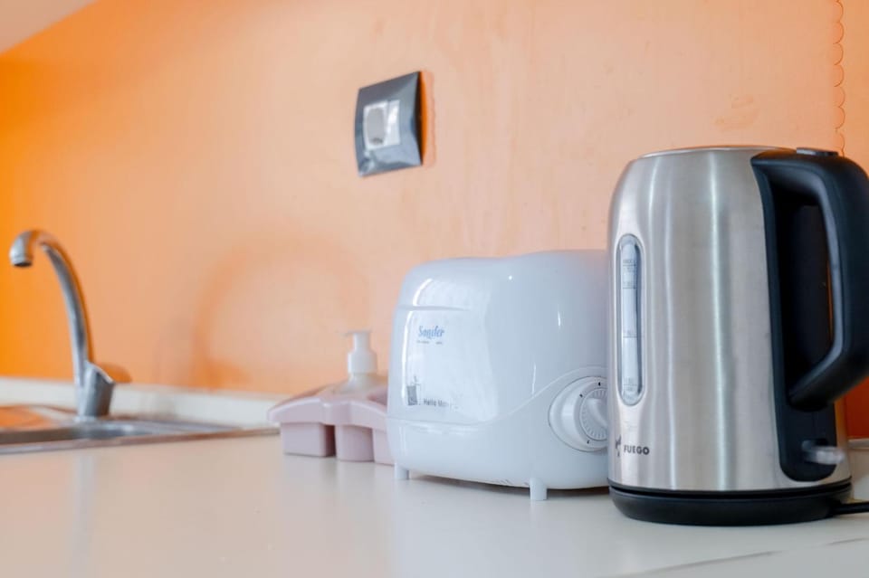 Coffee/tea facilities, Kitchen or kitchenette, toaster