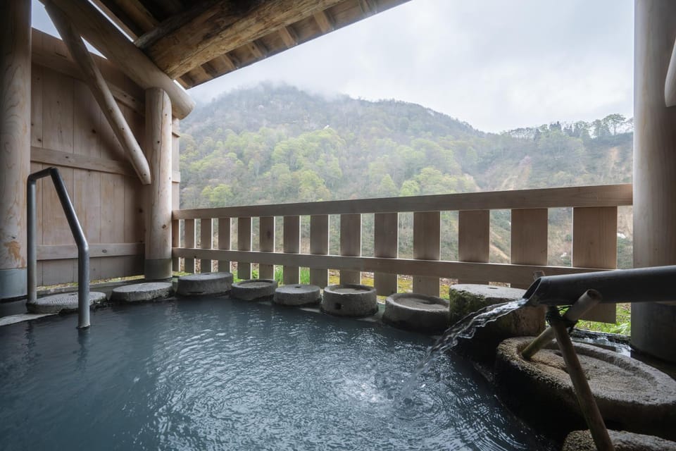 Hot Spring Bath, Bathroom, Open Air Bath
