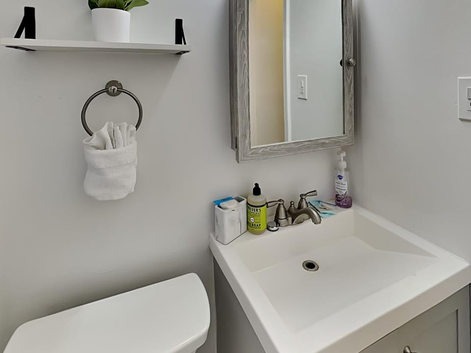 Toilet, Bathroom, towels