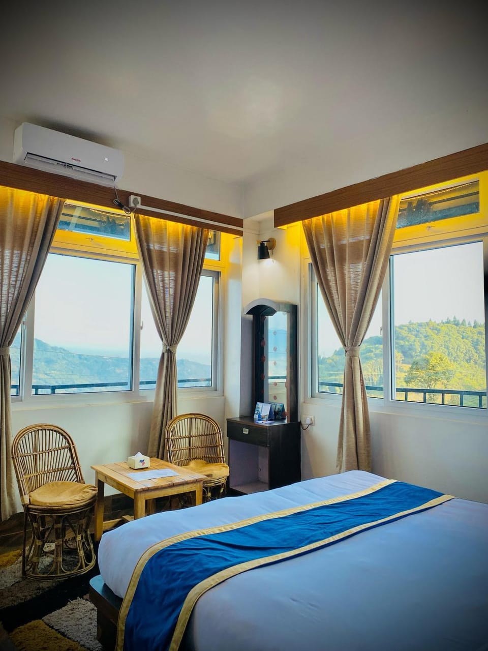 View (from property/room), Bedroom, air conditioner