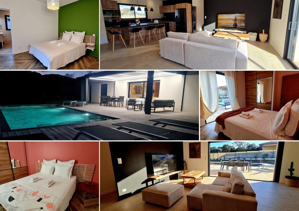 TV and multimedia, Living room, Seating area, Dining area, Pool view, Swimming pool