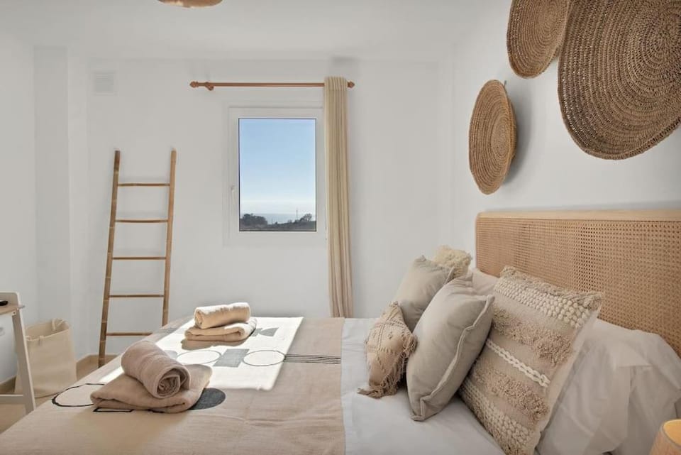 Apartamento tropical boho piscina y vistas al mar - VISTA GOLF 25 Apartment in Costa del Sol