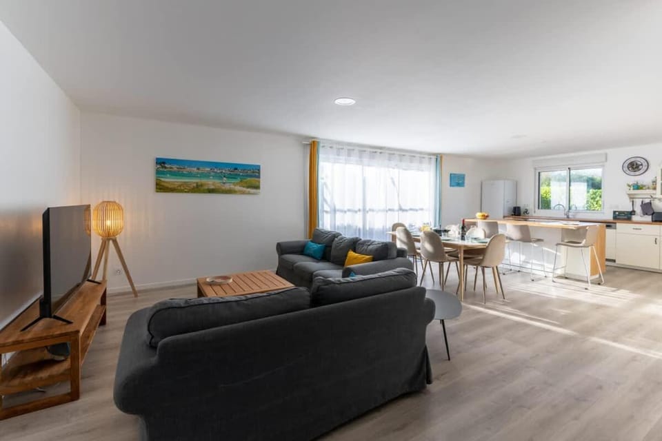 ROSCAROC ENEZ HIR - Charmant T4 proche plage Apartment in Ploudalmézeau