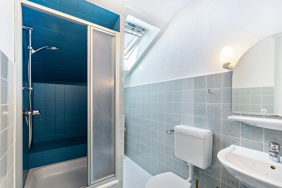 Bathroom, Living room