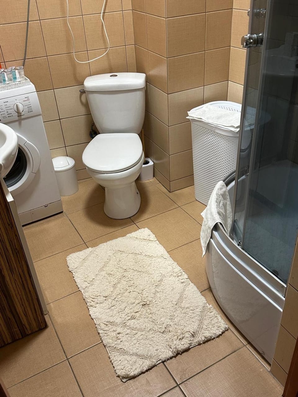 Toilet, Bathroom, towels
