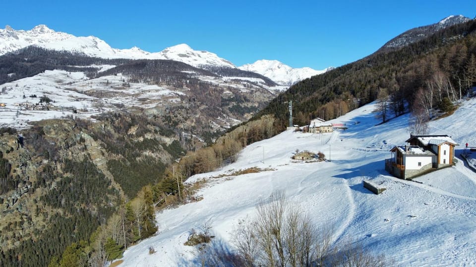 Winter, Mountain view