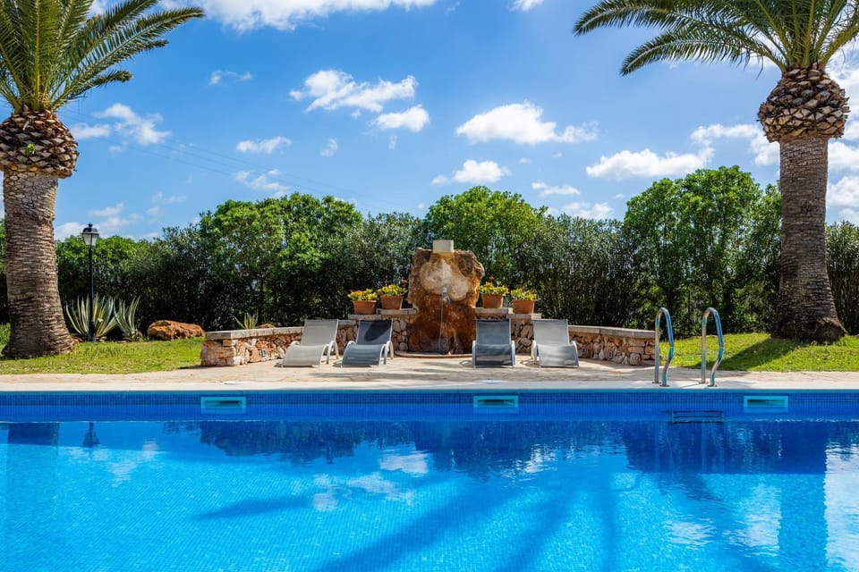Property building, Living room, Swimming pool