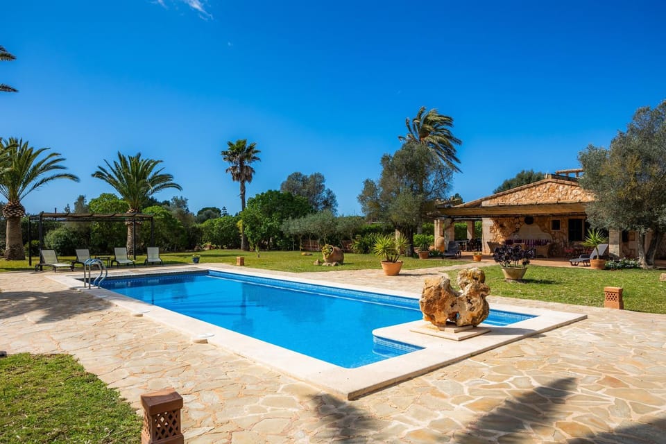 Property building, Living room, Swimming pool