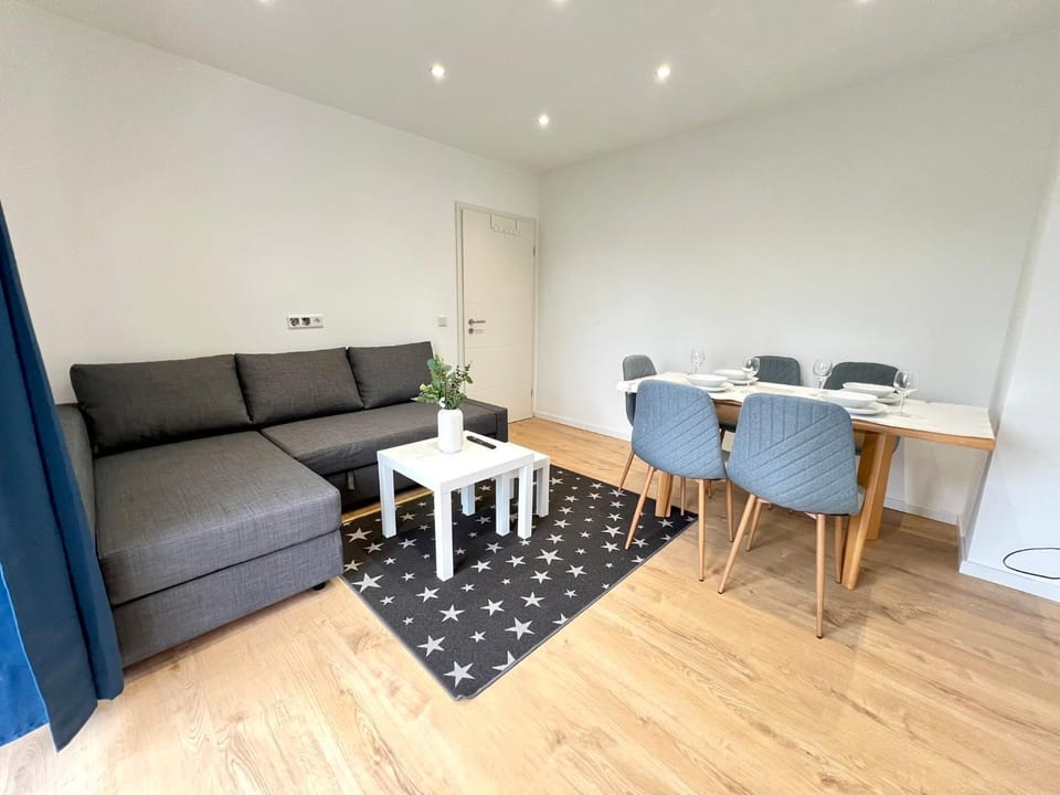 Living room, Seating area, Dining area