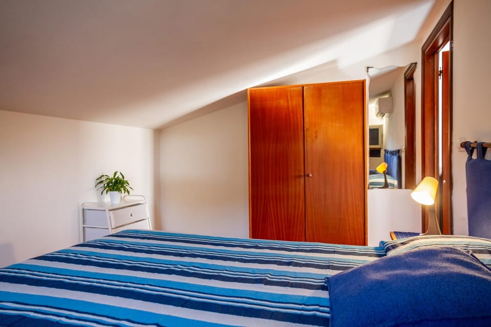 Property building, Living room, Bedroom
