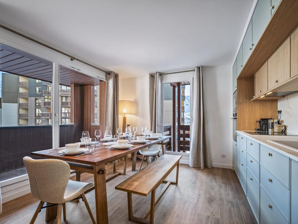 Duplex moderne 6 pers avec WIFI à Val Thorens - FR-1-640-61 Apartment in Les Allues