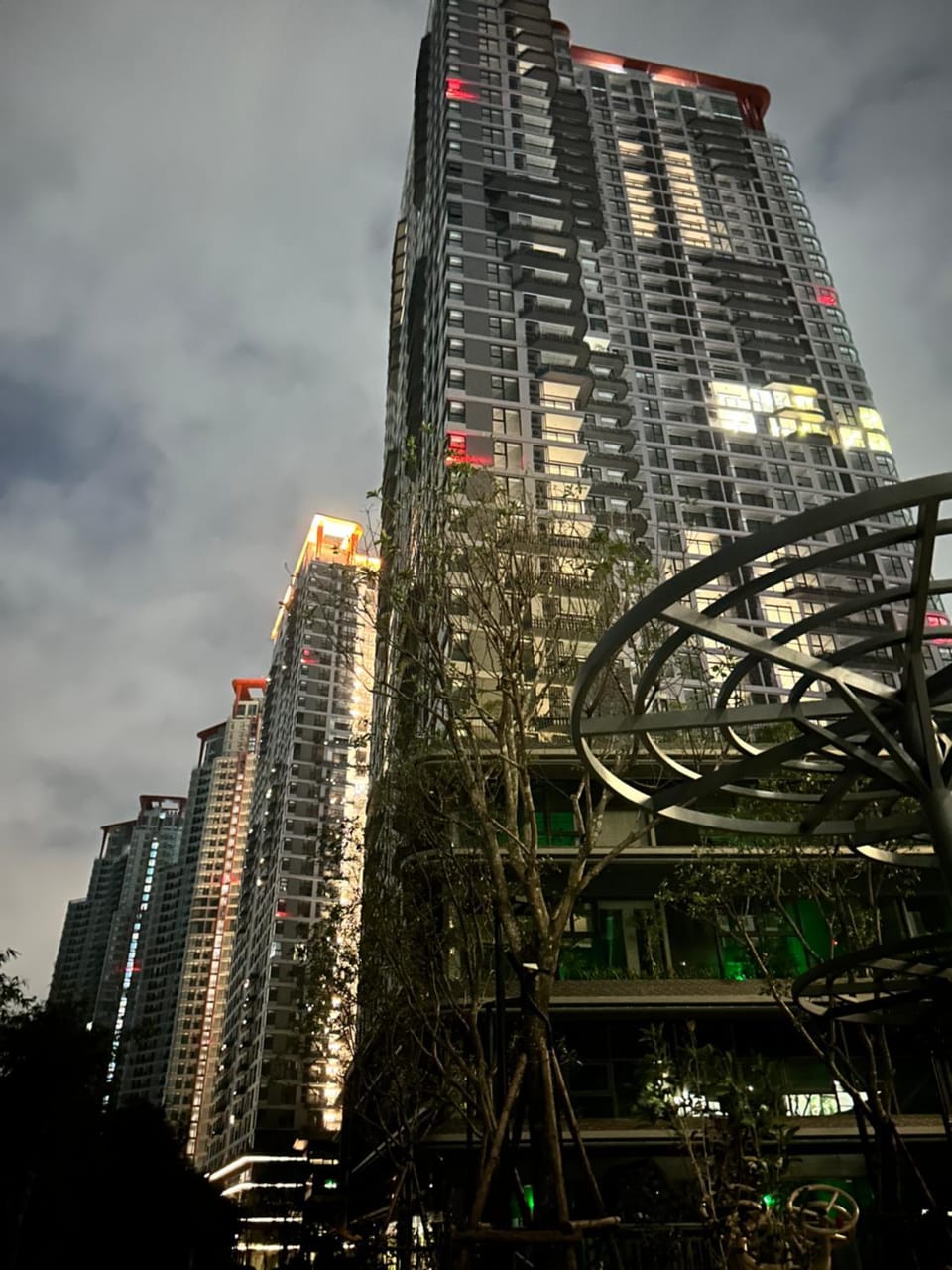 Property building, Night
