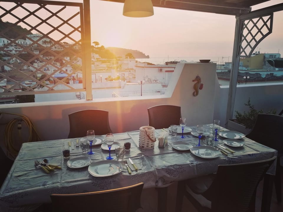 Property building, Sea view, Sunset